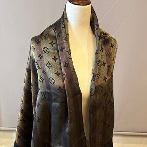 Luxury LV Multicolor Designer Scarf